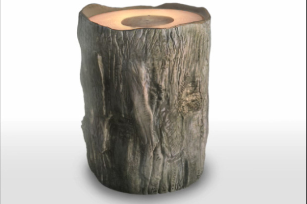 Drawing of a tree trunk